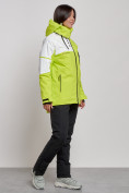 Купить Горнолыжный костюм женский зимний салатового цвета 02321Sl, фото 3