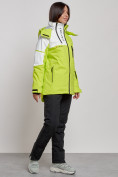 Купить Горнолыжный костюм женский зимний салатового цвета 02321Sl, фото 6