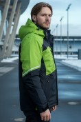 Купить Горнолыжный костюм мужской зимний черного цвета 02382Ch, фото 3