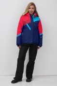 Купить Горнолыжный костюм женский зимний красного цвета 02392Kr, фото 6