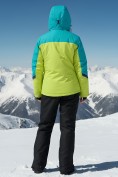 Купить Горнолыжный костюм женский зимний салатового цвета 02392Sl, фото 4