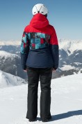 Купить Горнолыжный костюм женский зимний красного цвета 02395Kr, фото 6