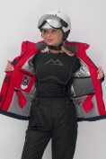 Купить Горнолыжный костюм женский зимний красного цвета 02395Kr, фото 15