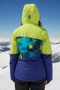Купить Горнолыжный костюм женский зимний салатового цвета 02395Sl, фото 5