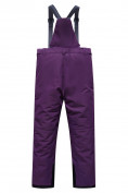Купить Брюки горнолыжные подростковые для девочки УЦЕНКА темно-фиолетового цвета 0316TF, фото 2