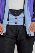 Купить Горнолыжный костюм женский зимний темно-фиолетового цвета 03327TF, фото 10