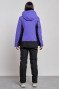 Купить Горнолыжный костюм женский зимний темно-фиолетового цвета 03327TF, фото 7
