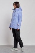 Купить Горнолыжный костюм женский зимний фиолетового цвета 03331F, фото 5