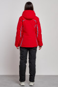 Купить Горнолыжный костюм женский зимний красного цвета 03350Kr, фото 4