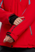 Купить Горнолыжный костюм женский зимний красного цвета 03350Kr, фото 8