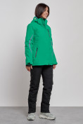Купить Горнолыжный костюм женский зимний зеленого цвета 03350Z, фото 2