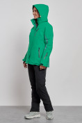 Купить Горнолыжный костюм женский зимний зеленого цвета 03350Z, фото 6
