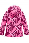 Купить Куртка горнолыжная для девочки УЦЕНКА розового цвета 0348R, фото 2