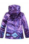 Купить Куртка горнолыжная подростковая УЦЕНКА фиолетового цвета 0349F, фото 2