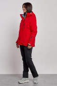 Купить Горнолыжный костюм женский большого размера зимний красного цвета 03507Kr, фото 2