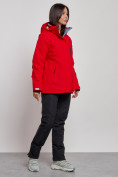 Купить Горнолыжный костюм женский большого размера зимний красного цвета 03507Kr, фото 3
