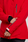 Купить Горнолыжный костюм женский большого размера зимний красного цвета 03507Kr, фото 8