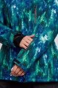 Купить Горнолыжный костюм женский большого размера зимний синего цвета 03517S, фото 9