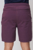 Купить Летние шорты трикотажные мужские коричневого цвета 050620K, фото 14