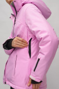 Купить Горнолыжный костюм женский розового цвета 0507R, фото 13