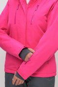 Купить Горнолыжный костюм женский розового цвета 051895R, фото 12
