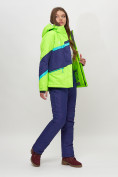 Купить Горнолыжный костюм женский салатового цвета 051901Sl, фото 7