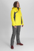 Купить Горнолыжная куртка женская желтого цвета 052001J, фото 8