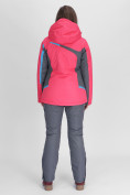 Купить Горнолыжная куртка женская розового цвета 052001R, фото 4