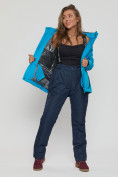 Купить Горнолыжная костюм женский большого размера синего цвета 052012S, фото 12