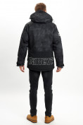Купить Молодежная зимняя куртка мужская черного цвета 059Ch, фото 8
