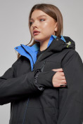 Купить Горнолыжная куртка женская зимняя черного цвета 05Ch, фото 11