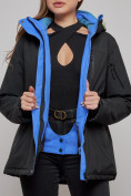 Купить Горнолыжная куртка женская зимняя черного цвета 05Ch, фото 14
