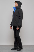 Купить Горнолыжная куртка женская зимняя черного цвета 05Ch, фото 6