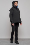 Купить Горнолыжная куртка женская зимняя черного цвета 05Ch, фото 7