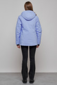Купить Горнолыжная куртка женская зимняя фиолетового цвета 05F, фото 11