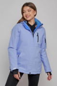 Купить Горнолыжная куртка женская зимняя фиолетового цвета 05F, фото 3