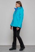 Купить Горнолыжная куртка женская зимняя синего цвета 05S, фото 13