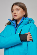 Купить Горнолыжная куртка женская зимняя синего цвета 05S, фото 4