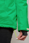 Купить Горнолыжная куртка женская зимняя зеленого цвета 05Z, фото 7
