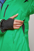 Купить Горнолыжная куртка женская зимняя зеленого цвета 05Z, фото 9
