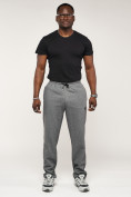 Купить Брюки штаны спортивные с карманами мужские серого цвета 061Sr