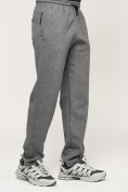 Купить Брюки штаны спортивные с карманами мужские серого цвета 061Sr, фото 14