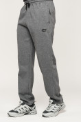 Купить Брюки штаны спортивные с карманами мужские серого цвета 061Sr, фото 15