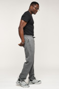 Купить Брюки штаны спортивные с карманами мужские серого цвета 061Sr, фото 5