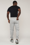 Купить Брюки джоггеры спортивные с карманами мужские светло-серого цвета 062SS, фото 5