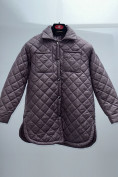 Купить Женская куртка УЦЕНКА фиолетового цвета 0692F
