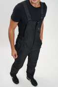 Купить Горнолыжный костюм мужской черного цвета 077010Ch, фото 13