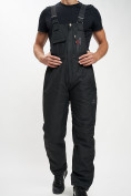 Купить Горнолыжный костюм мужской черного цвета 077012Ch, фото 13