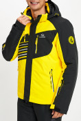Купить Горнолыжный костюм мужской желтого цвета 077012J, фото 6