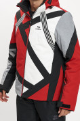 Купить Горнолыжный костюм мужской красного цвета 077015Kr, фото 9